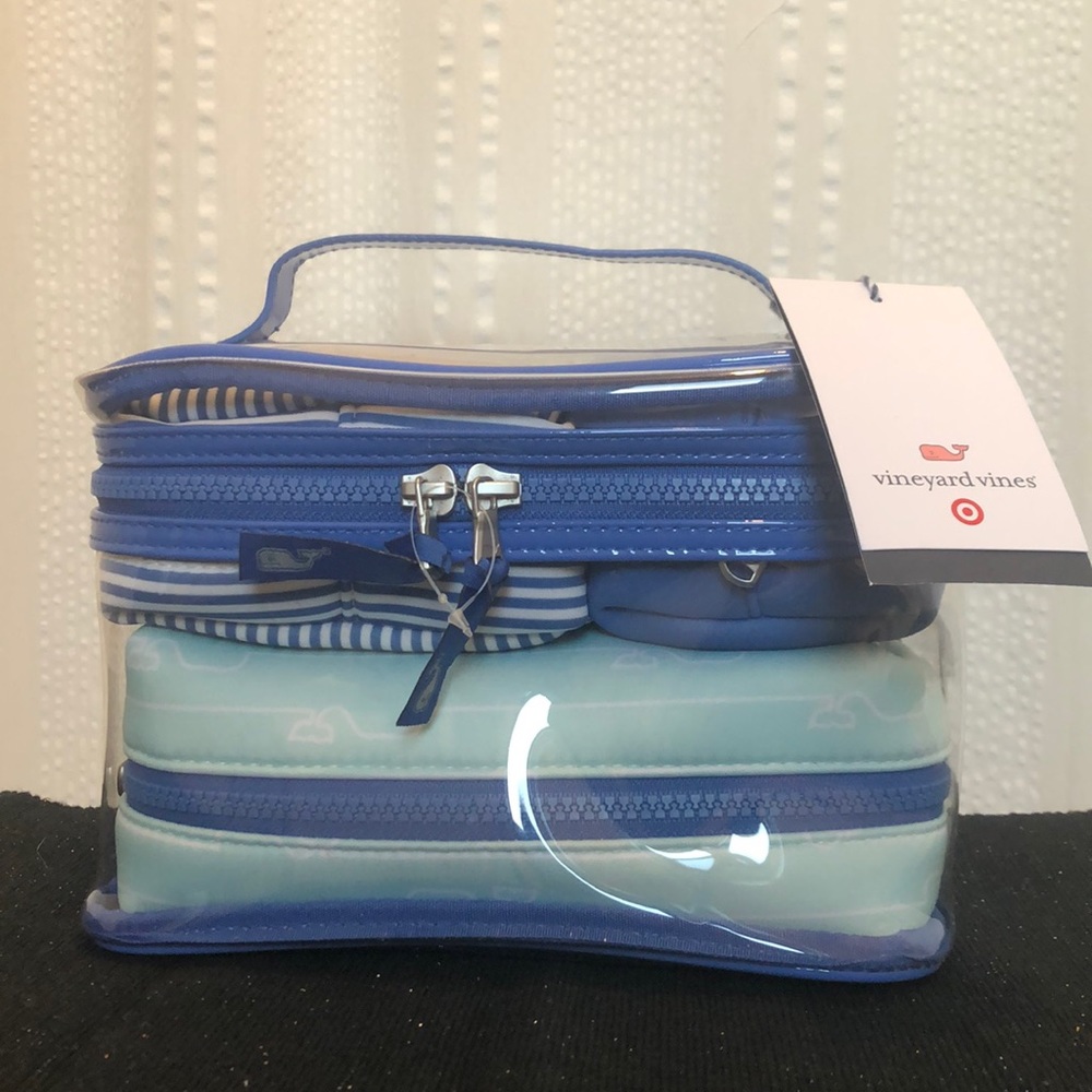 Vineyard Vines for Target Cosmetics Bags - NWT